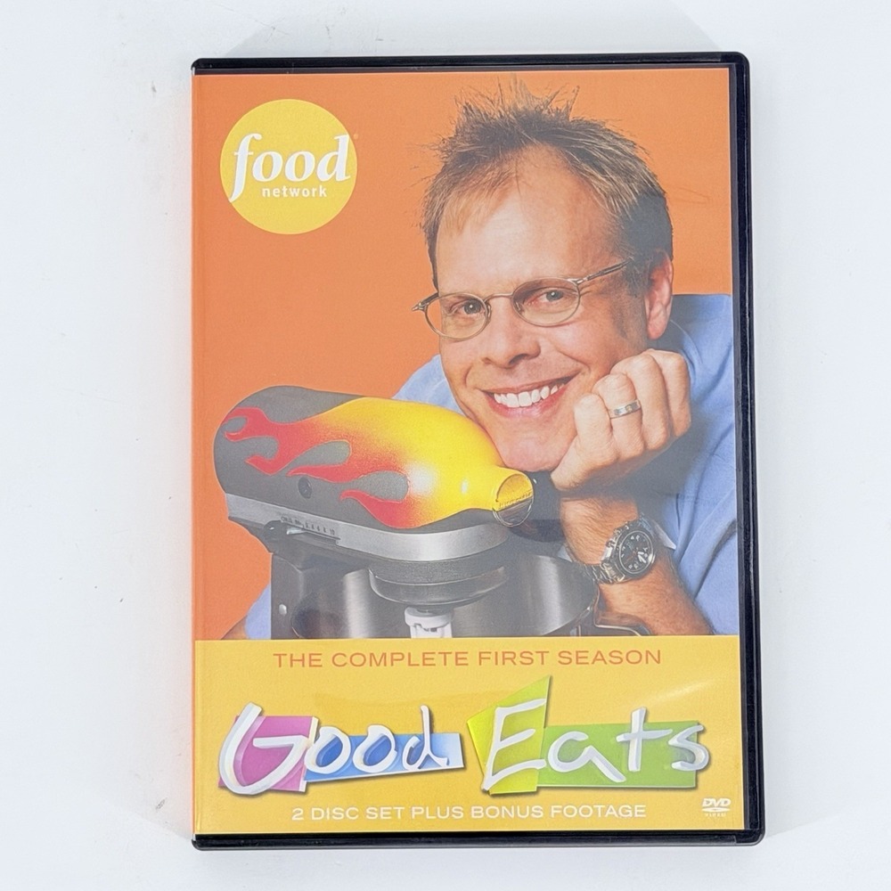 Good Eats Complete First Season DVD 2 Disc Set Food Network Alton Brown